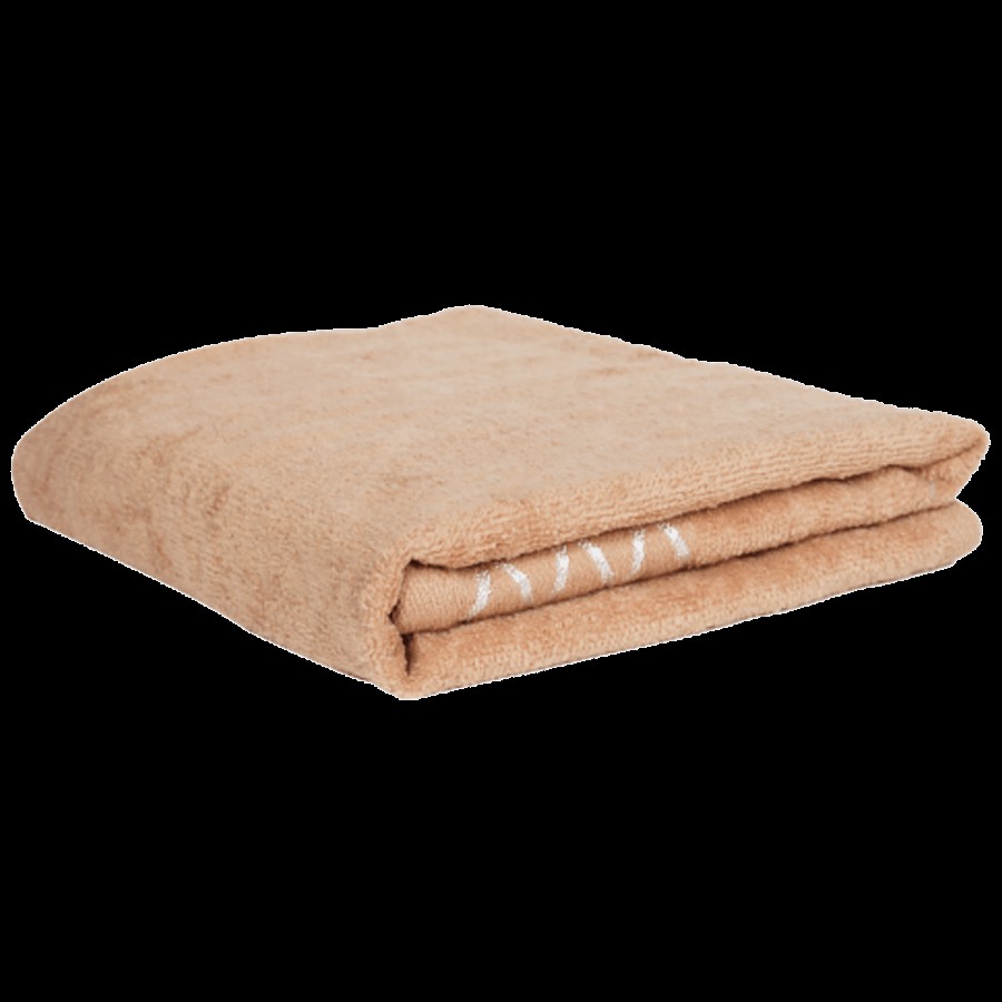 VC Face Hand Towel - Light Brown