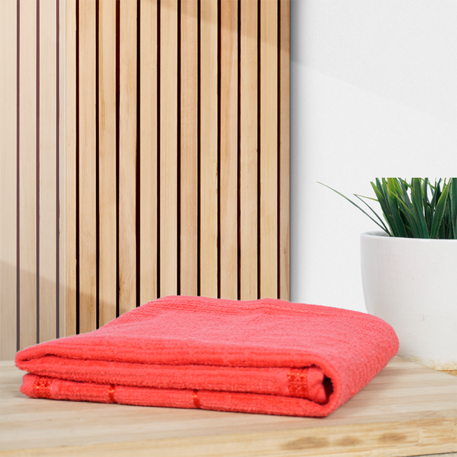 VC Face Hand Towel - Red