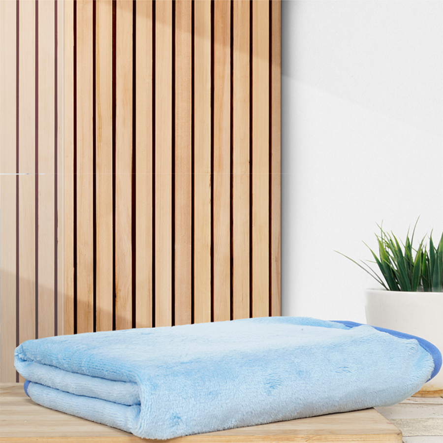 VC Feather Touch Hand Towel - Blue