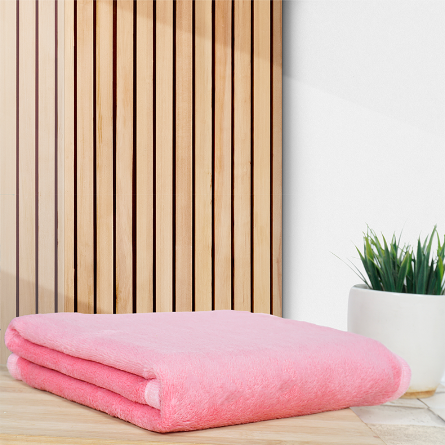 VC Feather Touch Hand Towel - Pink