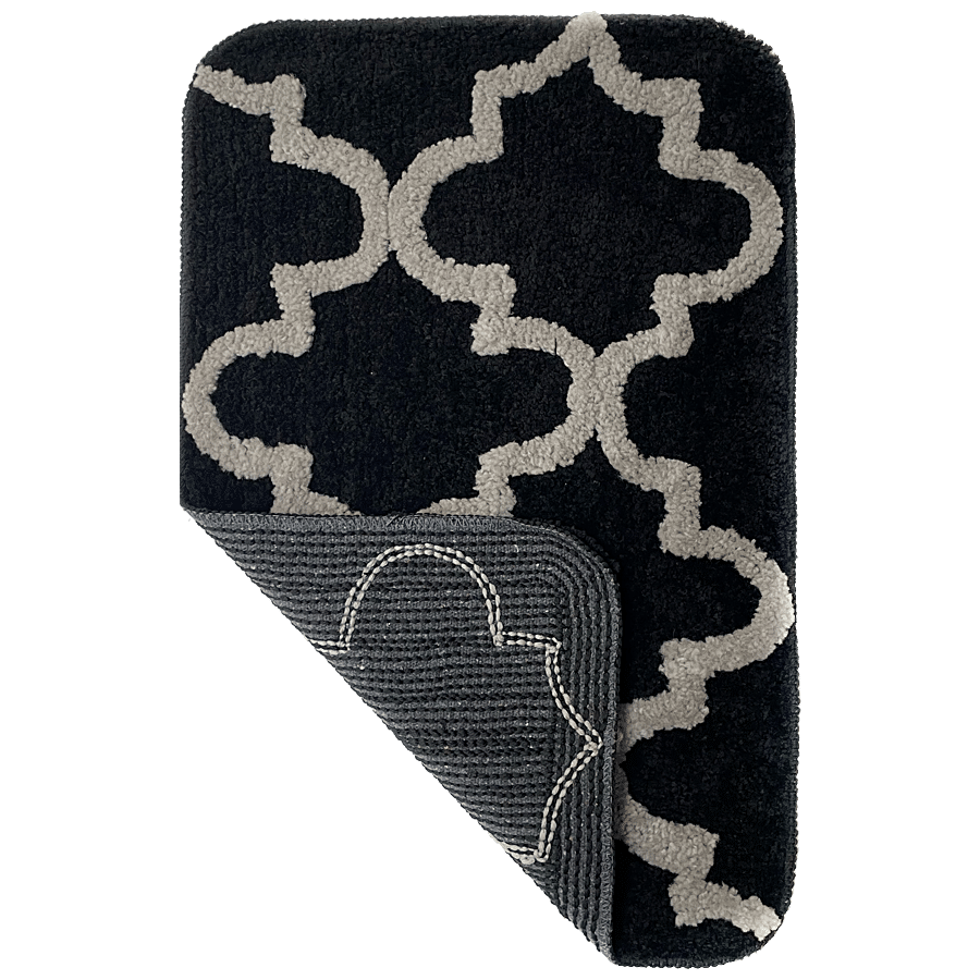 VTI Home Collection Cotton Polyester Hand Tufted Bath Rug - Long Lasting