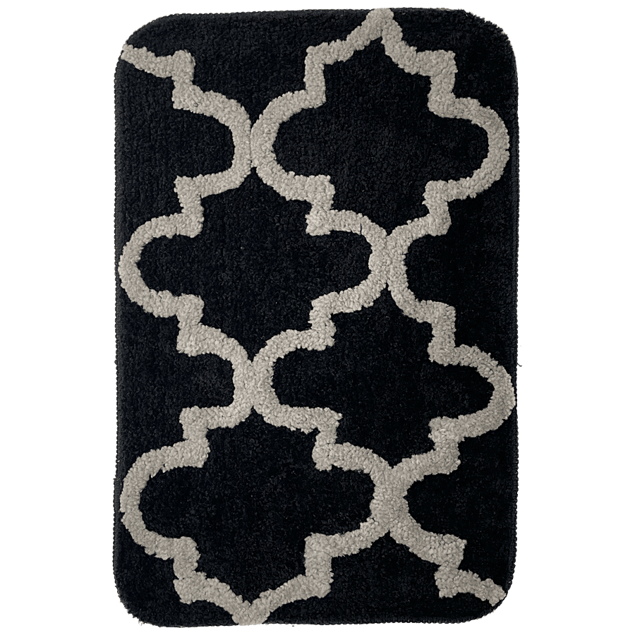 VTI Home Collection Cotton Polyester Hand Tufted Bath Rug - Long Lasting