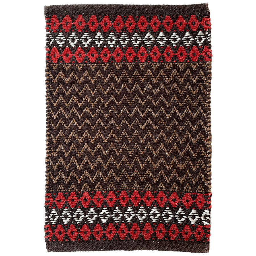 VTI Home Collection Cotton Polyester Hand Woven Doormat - Long Lasting