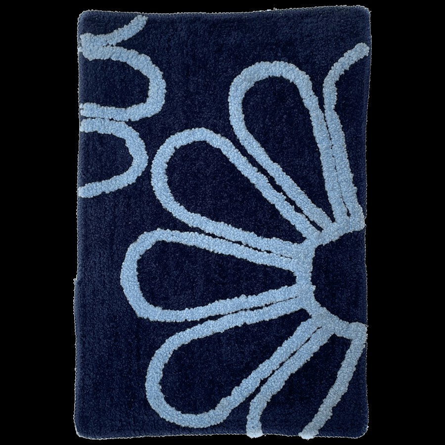 VTI Home Collection Cotton Polyester Hand Tufted Bath Rug - Long Lasting