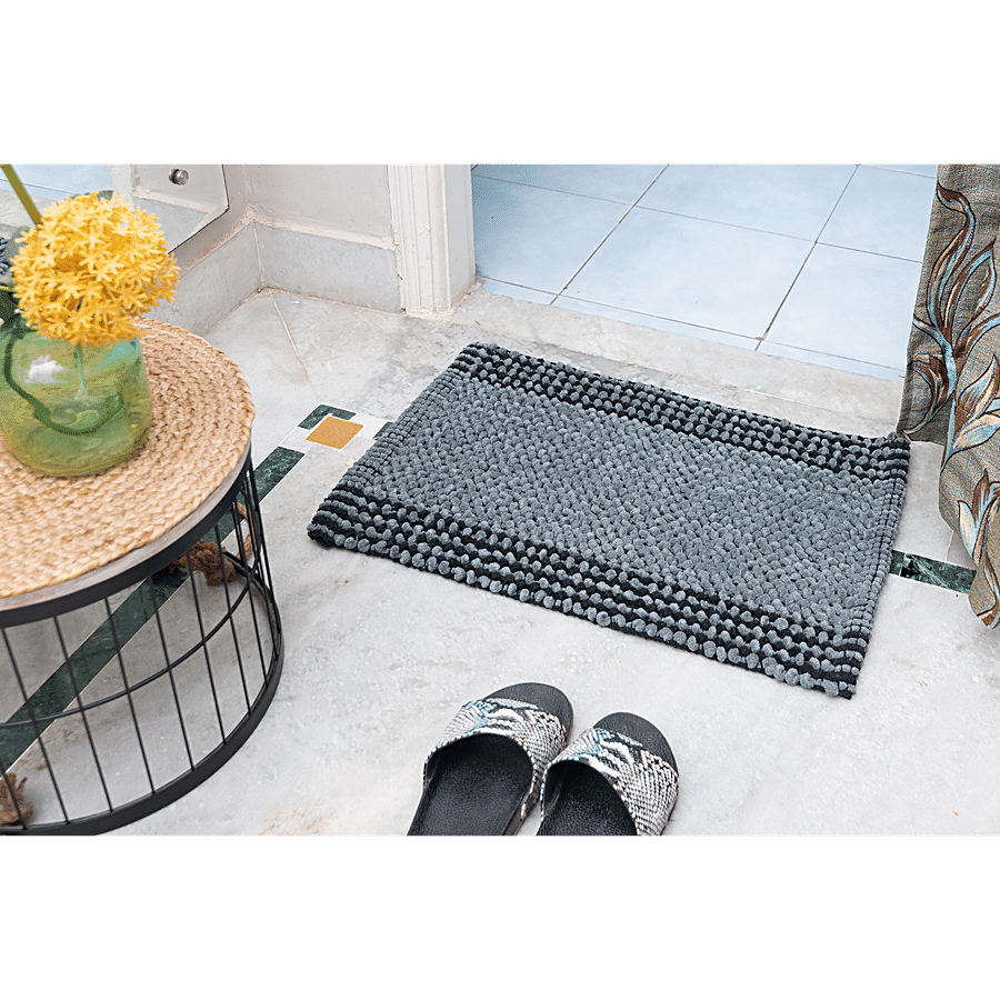 Veriza Micro Chenille Handwoven Flooring Mat - Durable