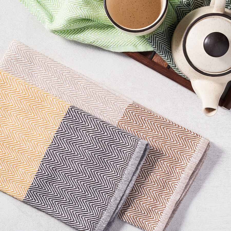 bb home Kitchen Napkins - Herringbone