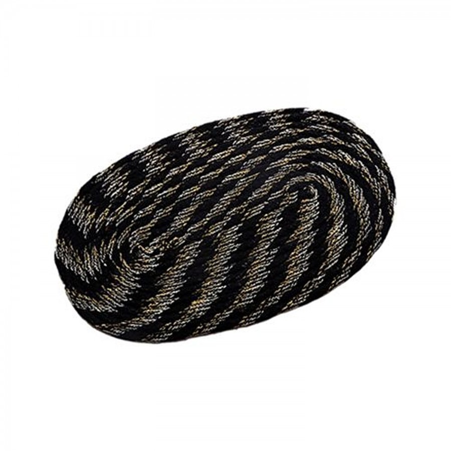 Adithya Household Cotton Braided Doormat - Black