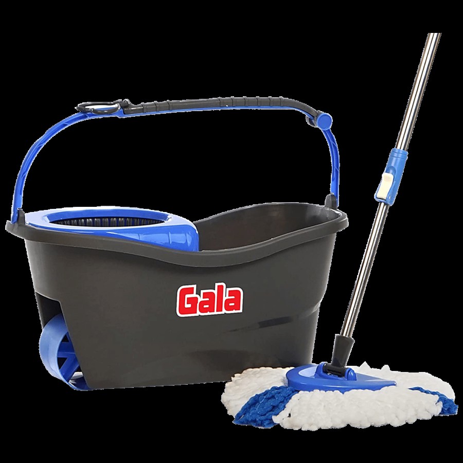 Gala Turbo Spin Mop Stick With Bucket