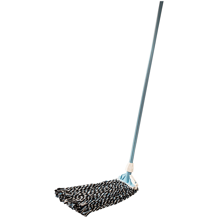 Gebi  Cotton Floor Clip & Fit Mop - 120 cm/4 ft