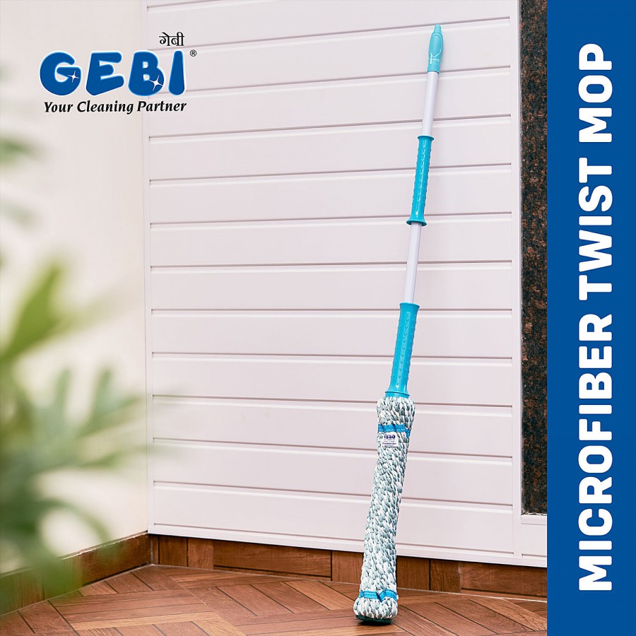 Gebi  Microfiber Twist Mop - For Floor Cleaning