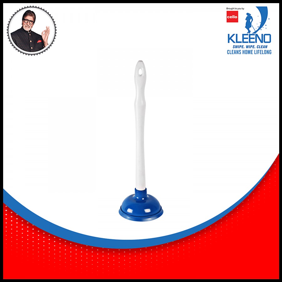 Kleeno by Cello Multifunctional Plunger - Plastic & Rubber