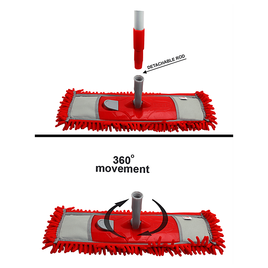 Liao Refill Mop - Micro Fiber (Red)