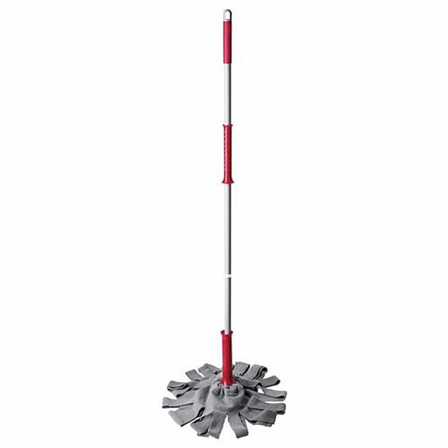 Liao Wet Mop - Micro Fiber Twist With Steel Stick