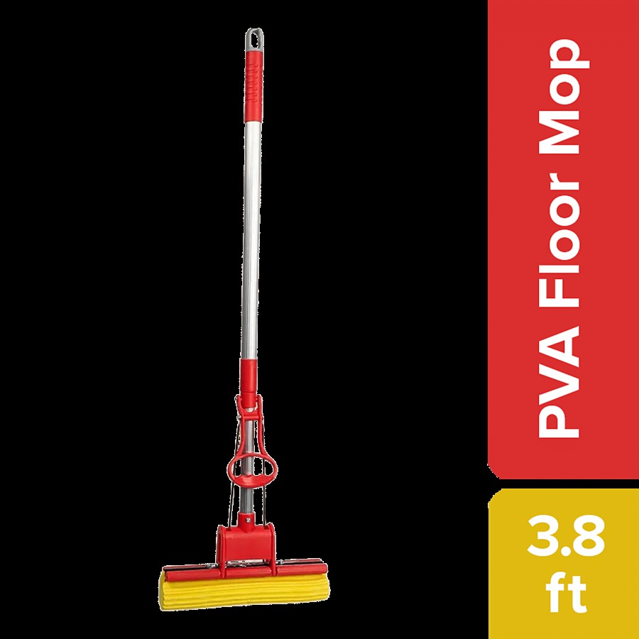 Liao Magic Cleaning Mop - Heavy Duty PVA With 3.1 Feet Aluminium Stick