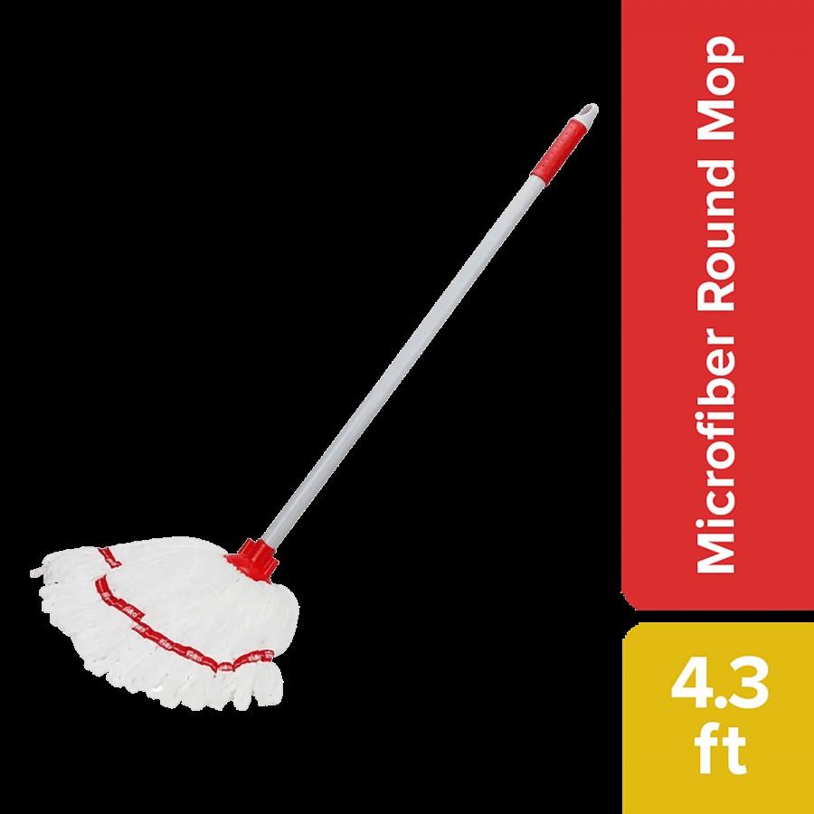 Liao Microfibre Floor Mop With Steel Stick - A130028