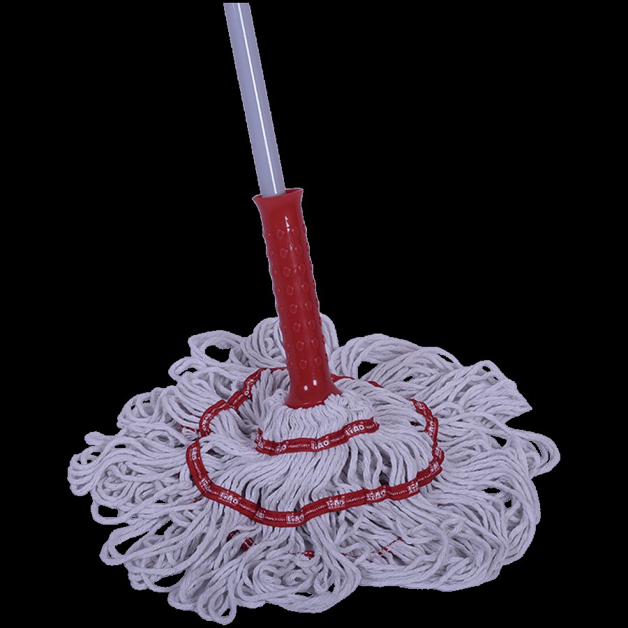 Liao Twist Cotton Floor Mop With Steel Stick - A130019