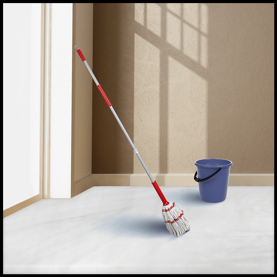 Liao Twist Microfiber Floor Mop - With 4.4 Feet Steel Stick