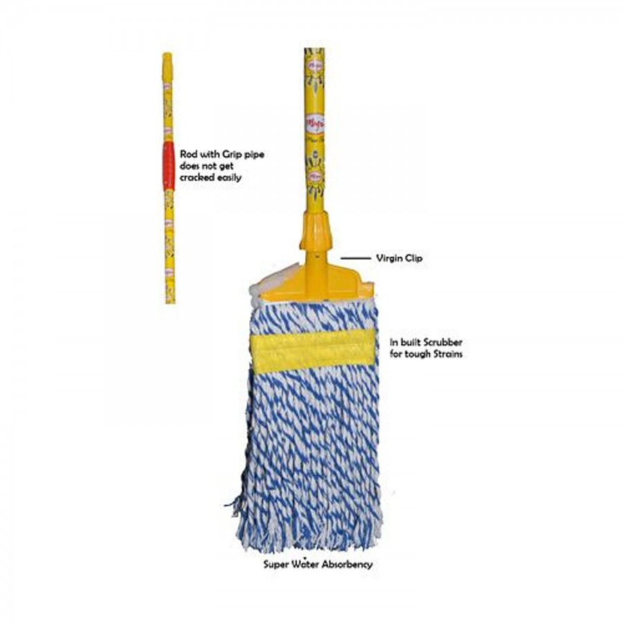 Magix Clip Mop - Plastic & Cotton Threads