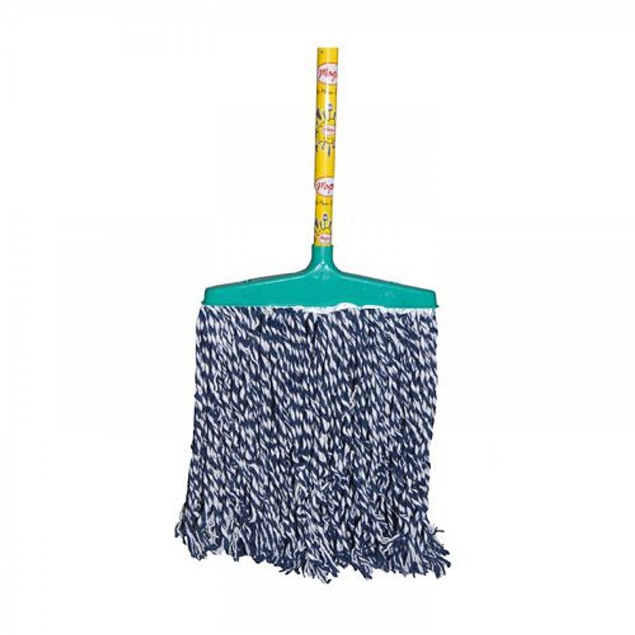 Magix King Cotton Mop - Plastic & Metal Rod 122 cm With 30 cm Thread