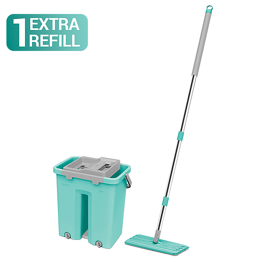 Milton - Spotzero Flat Mop With Flexible Bristles - Plastic