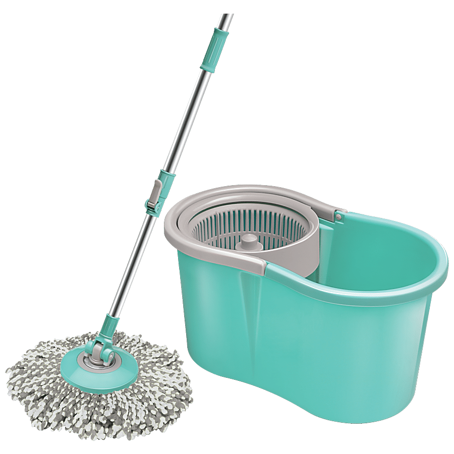 Milton - Spotzero Spin Mop - Plastic Bucket