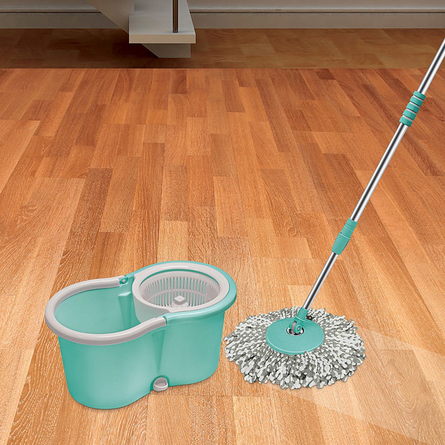 Milton - Spotzero Spin Mop With Bucket - Plastic & Microfibre