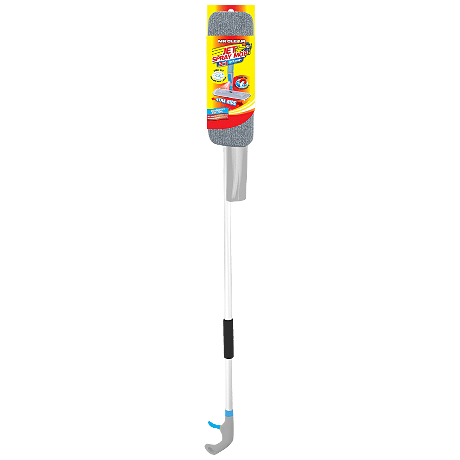 Mr Gleam 2 in1 Mop With Jet Spray - Wet/Dry Mopping