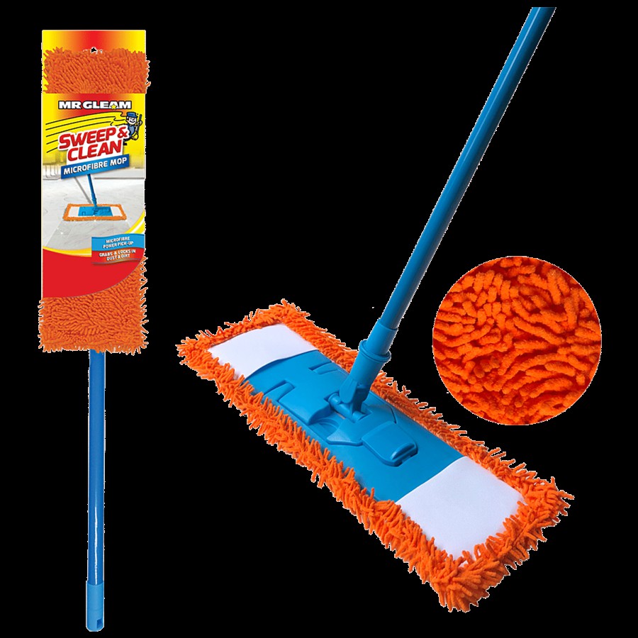 Mr Gleam Mop Sweep and Clean - Microfibre