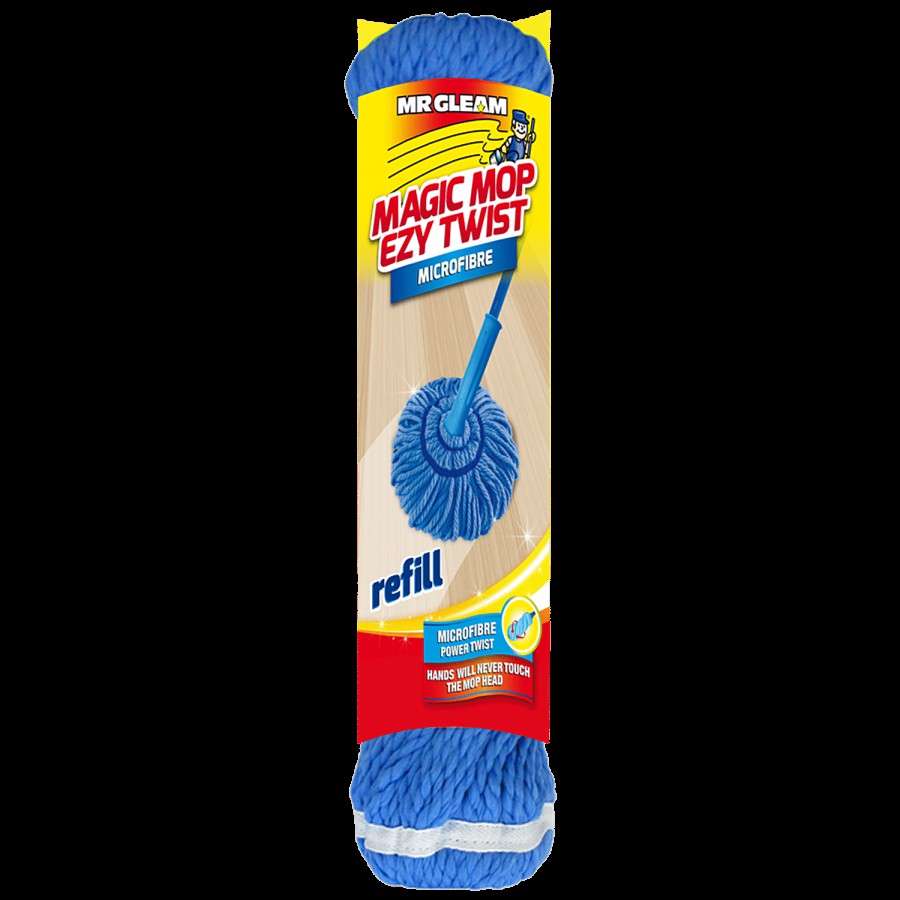 Mr Gleam Twist Magic Mop Refill - Microfibre