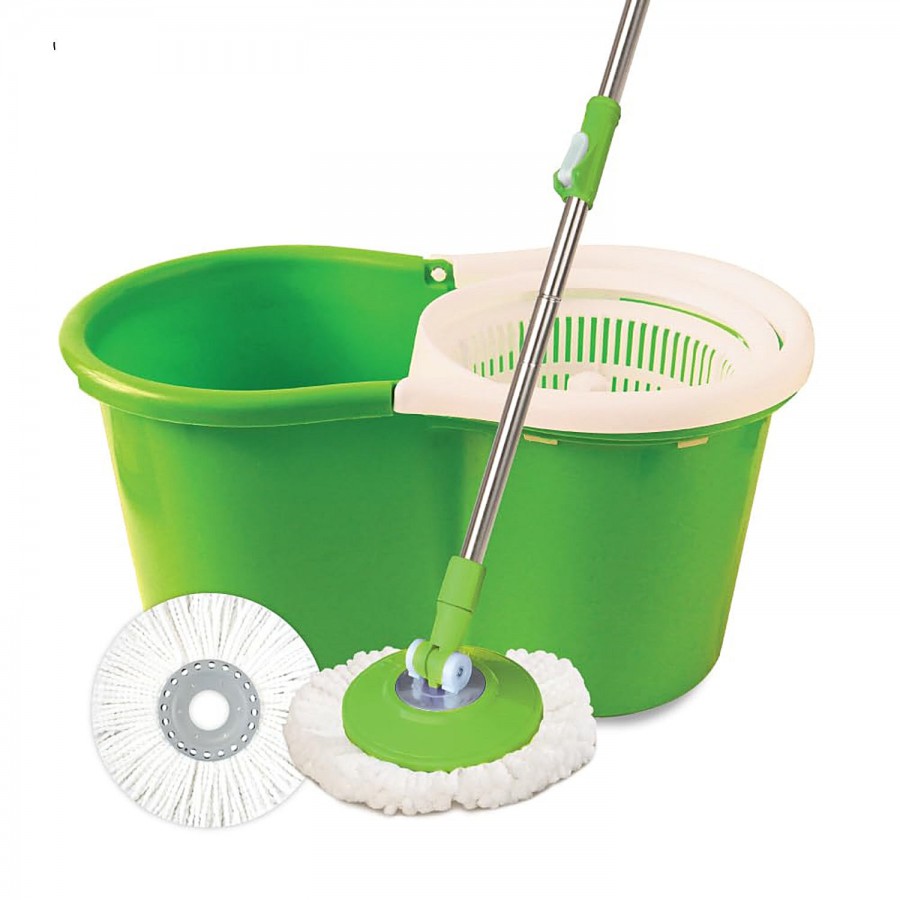 Scotch brite Twin Bucket Spin Mop - Plastic