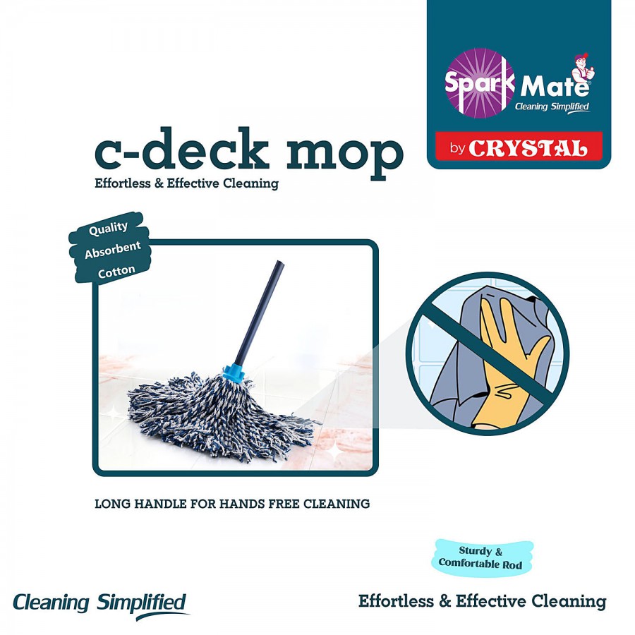 Sparkmate By Crystal C-Deck Mop / Floor Mop