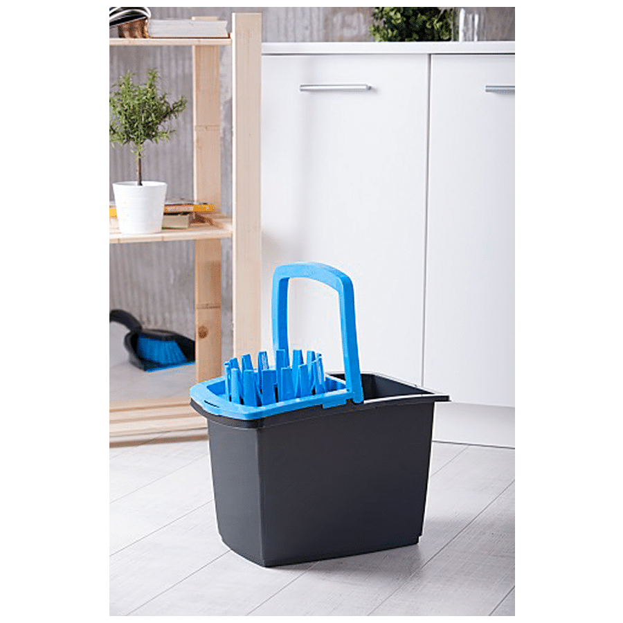 YORK Rectangular Bucket With Wringer Krata - Plastic