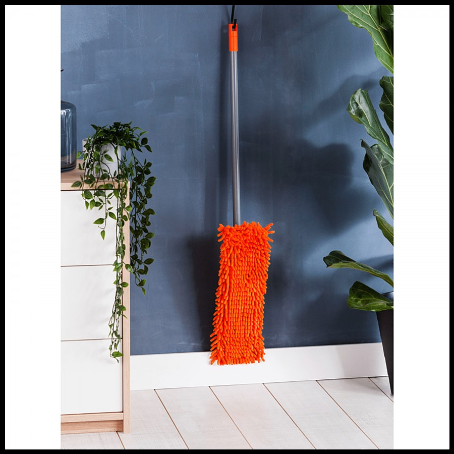 YORK Flat Dry & Wet Mop - Metal Rod & Microfibre