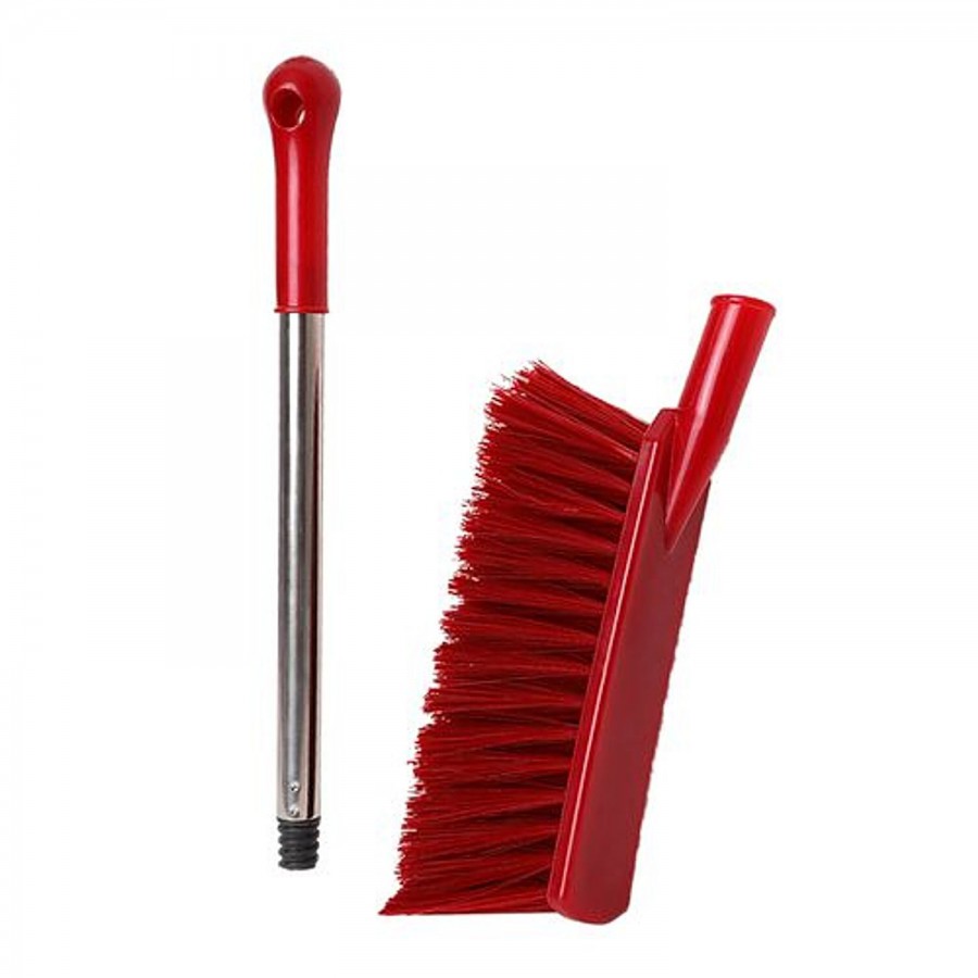 DP Carpet Brush With Stainless Steel Detachable Handle - Plastic