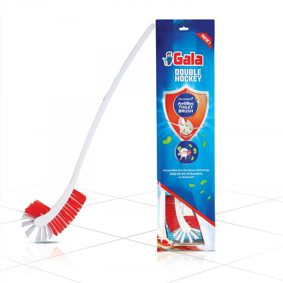 Gala Anti Bacterial Toilet Brush - Double Hockey