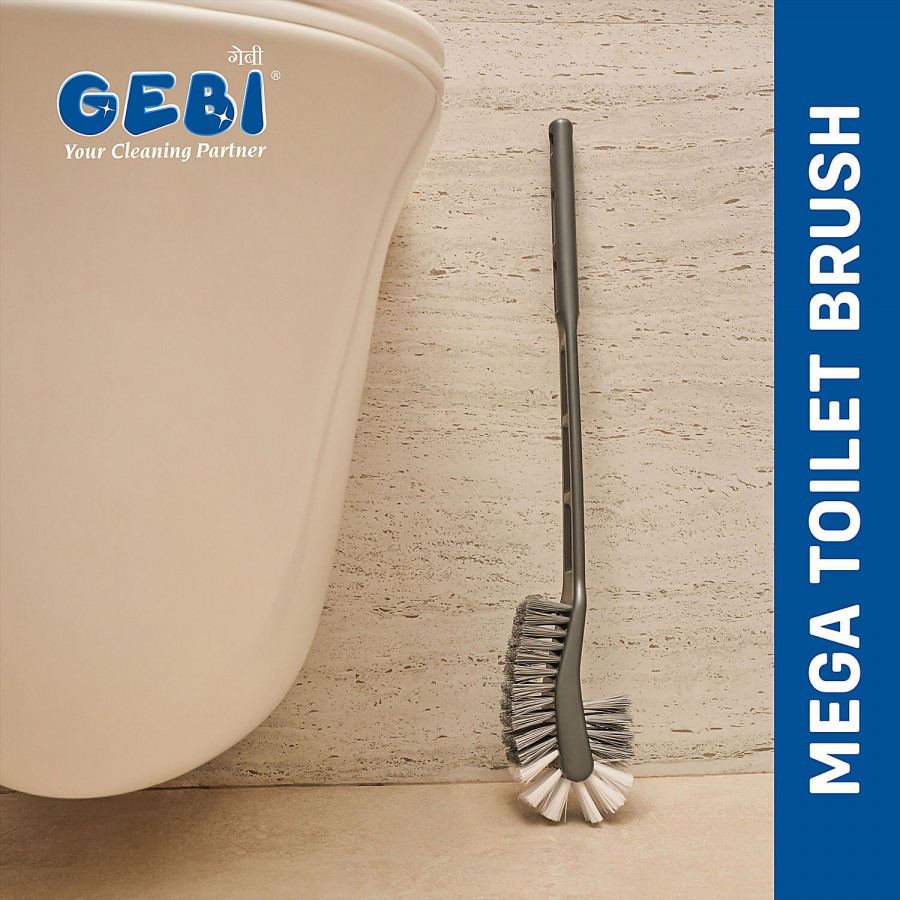 Gebi  Eco Gini Mega Hocky Toilet Brush - Double Sided