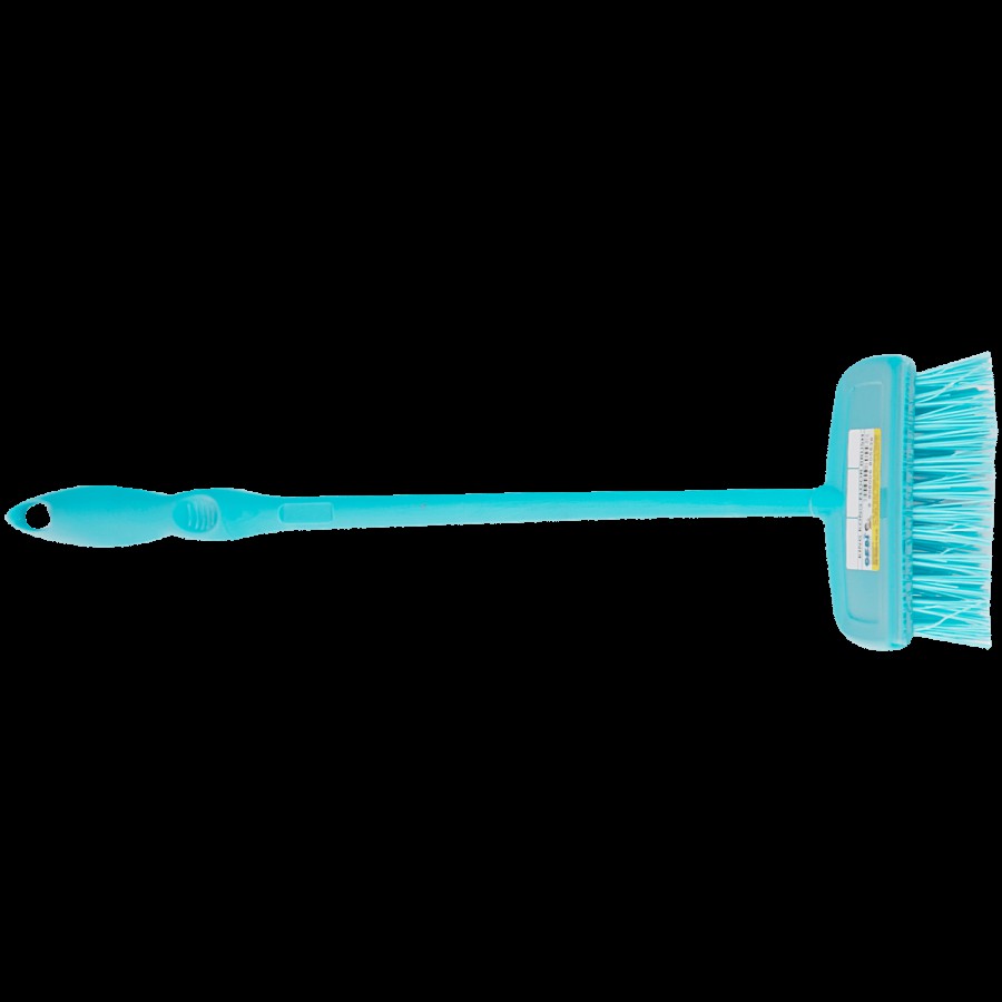 Gebi  Floor Brush With Long Handle - 35 cm