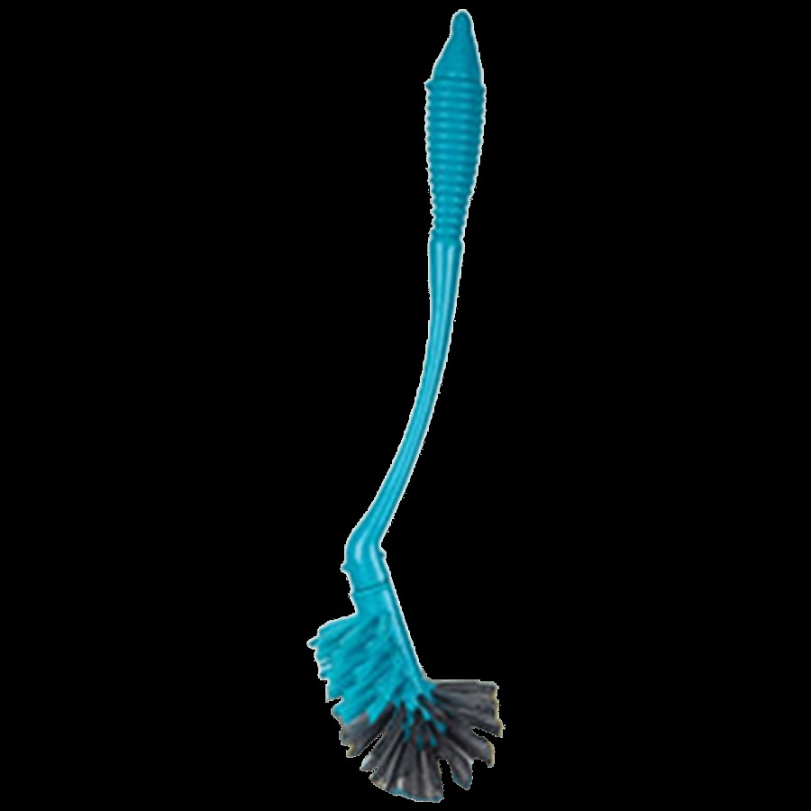 Gebi  Prima Half Round Toilet Brush - Nylon Bristles