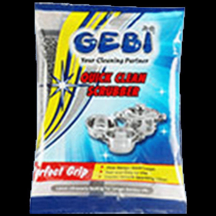 Gebi  Quick Clean Scrubber - High-Quality Stainless Steel