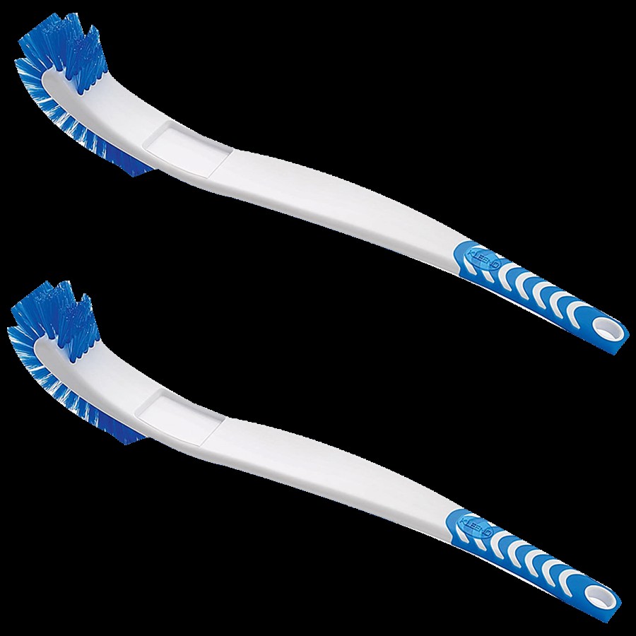 Kleeno by Cello Dual Action Hockey Toilet Brush - Blue