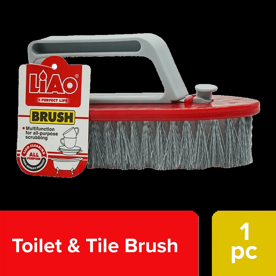 Liao All-Purpose Floor Scrubbing / Tile Brush - Plastic