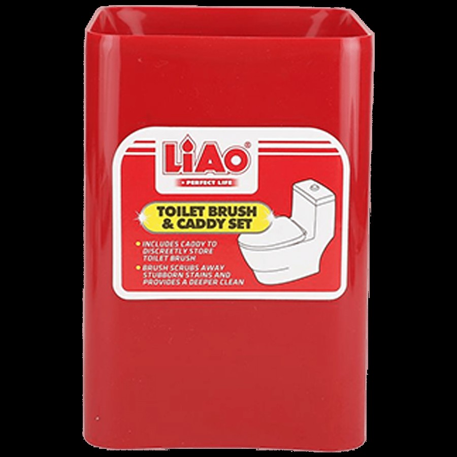 Liao Toilet Brush With Square Holder - Durable