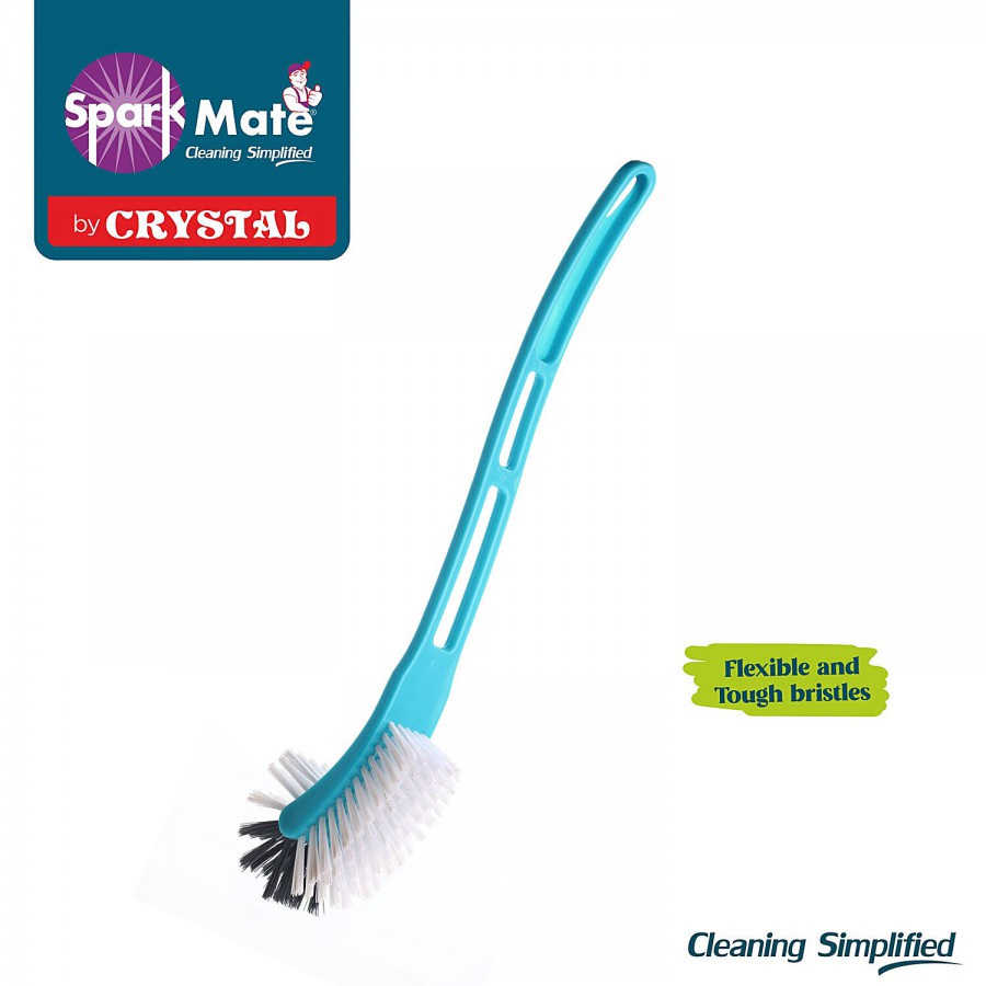 Sparkmate By Crystal Twin Side Toilet Brush