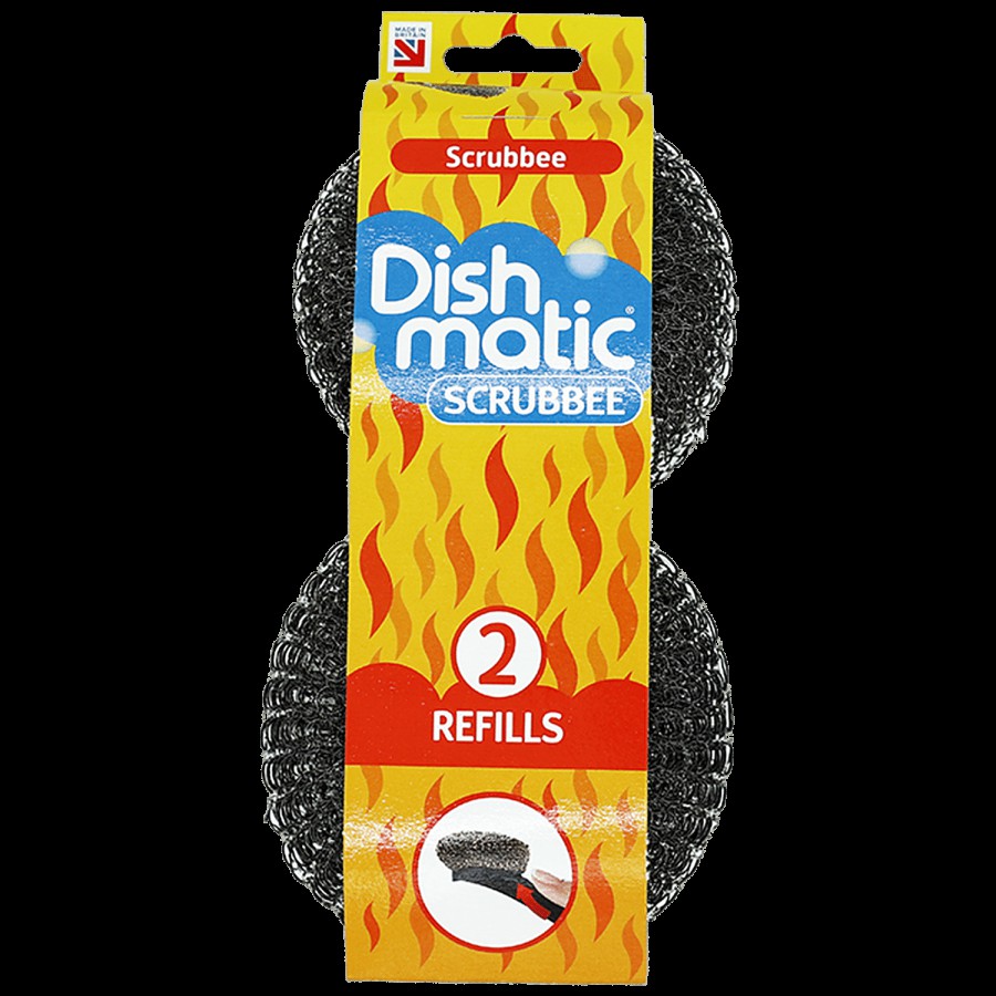 Dishmatic Scrubber Pan & Grill Refill for Dish Wand