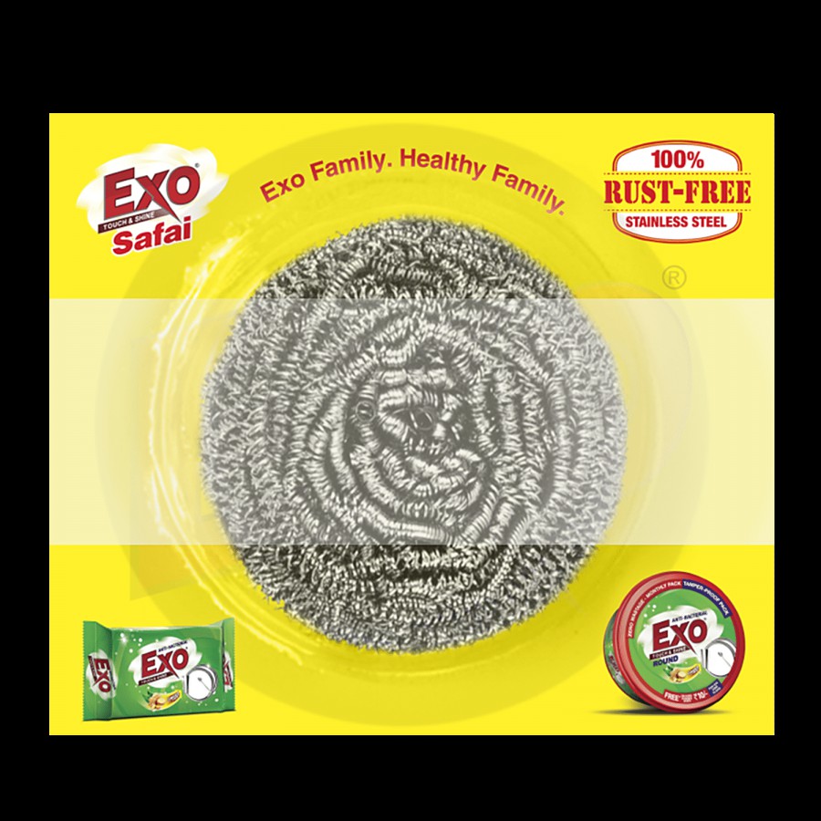 Exo Safai Scrubber Combo (Bacto Scrubber X2