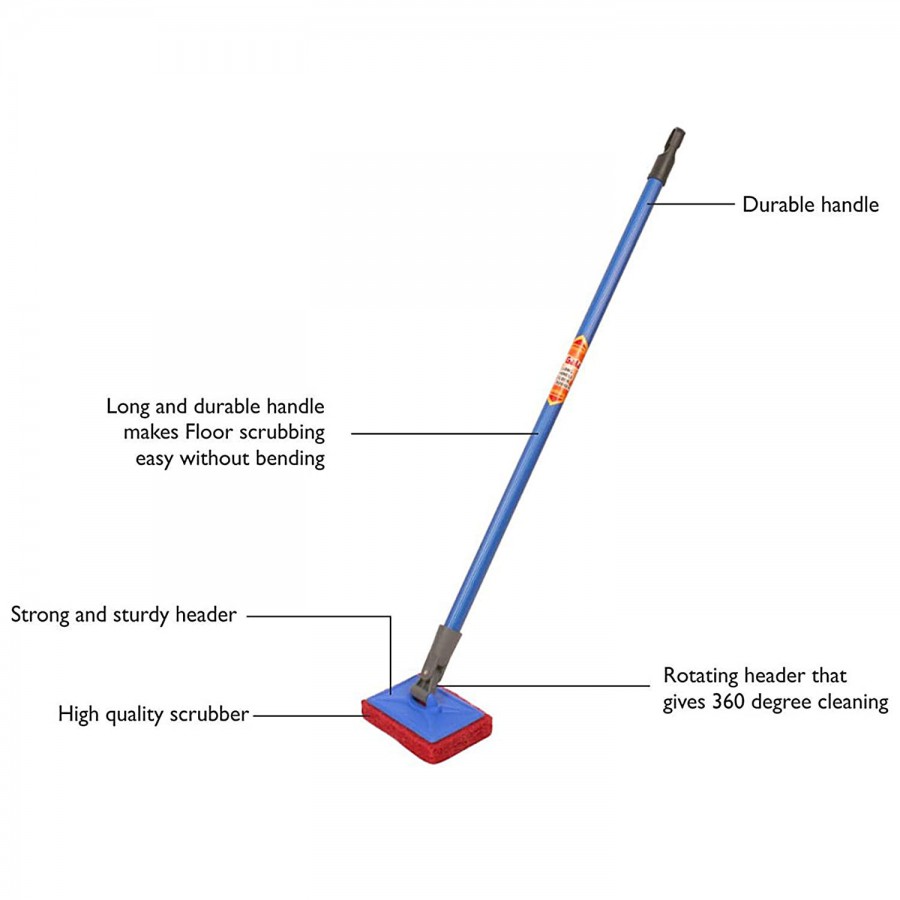 Gala Scrubber - with Long Handle