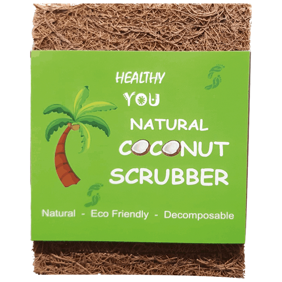 Healthy You Coconut Kitchen Scrubbers - Natural