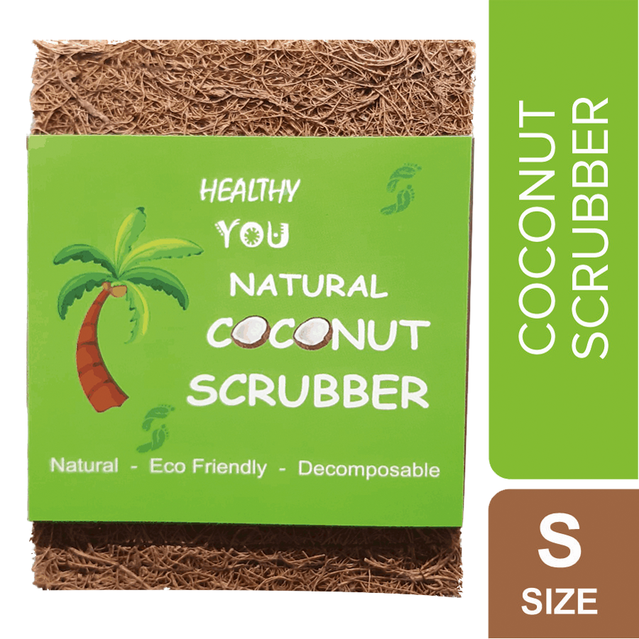 Healthy You Coconut Kitchen Scrubbers - Natural