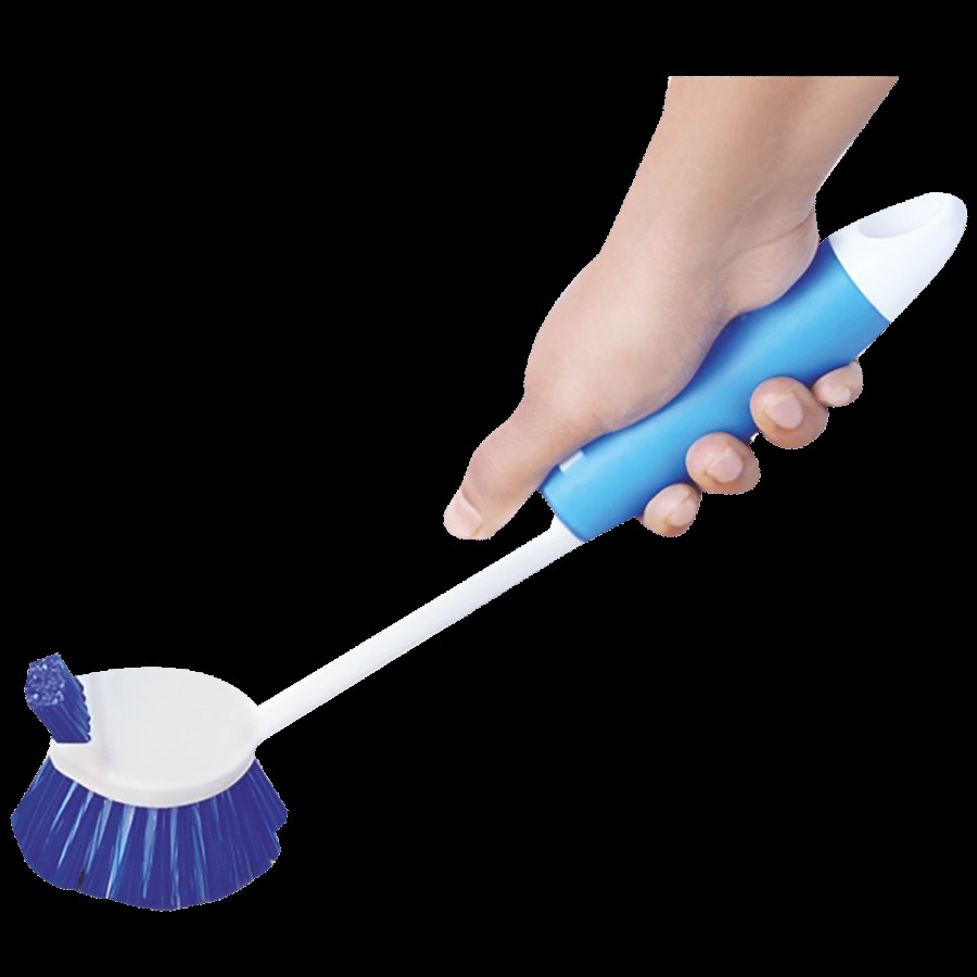 Kleeno by Cello Dual Action Sink & Dish Brush - High Quality