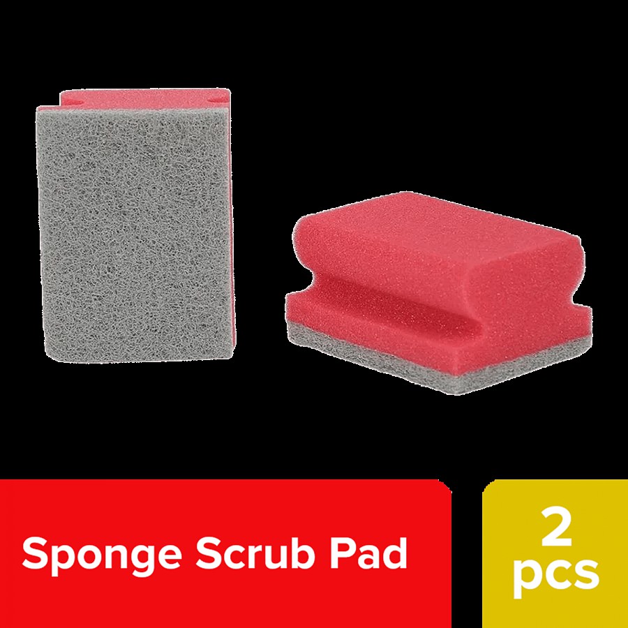 Liao Kitchen Sponge Scrubber / Scouring Pad - Fibre